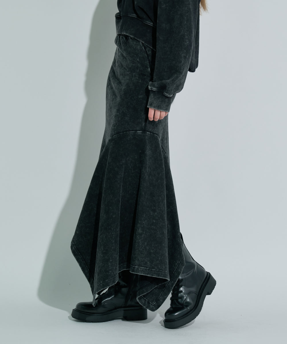 ピグメントコントラストスカート