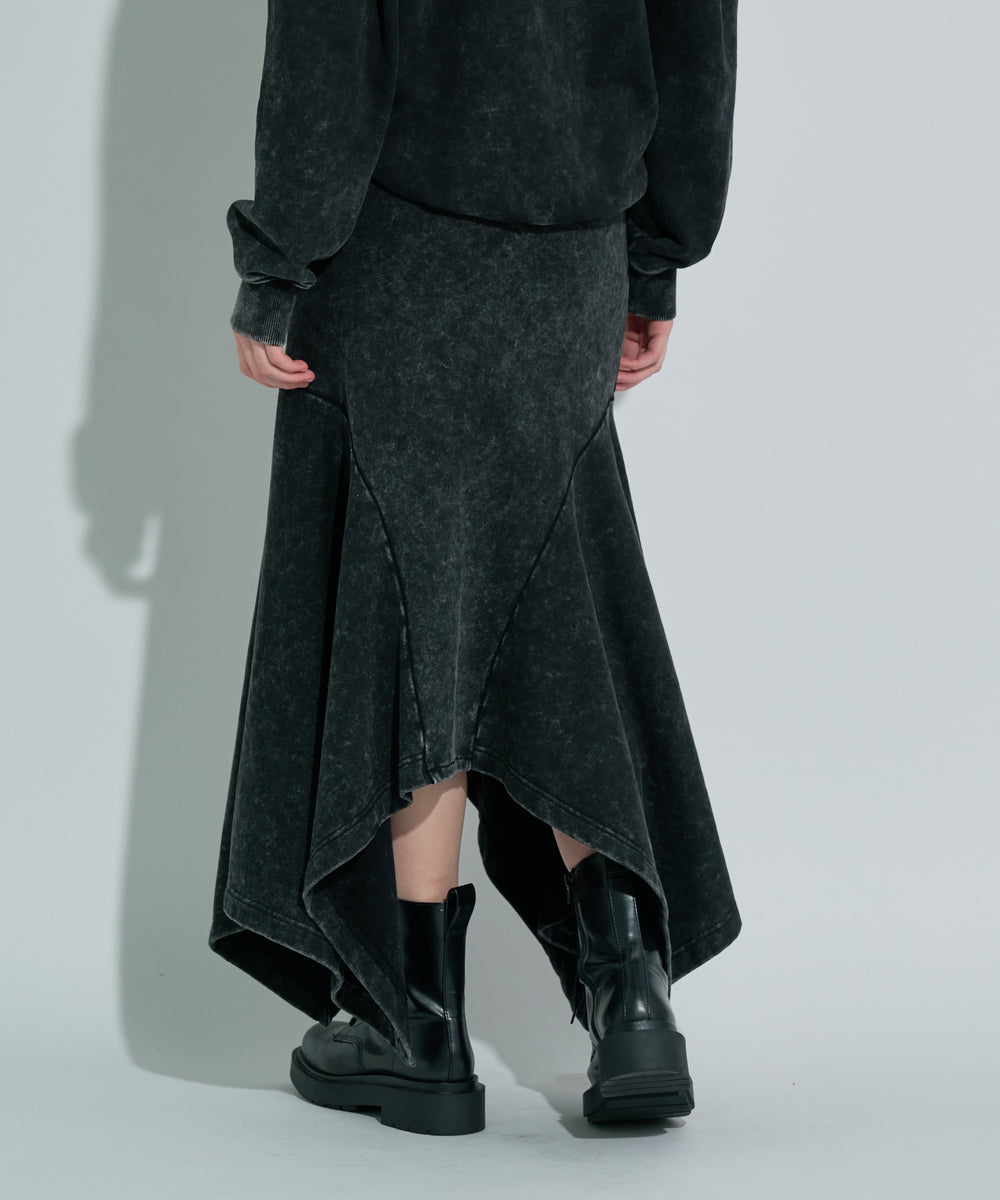 ピグメントコントラストスカート