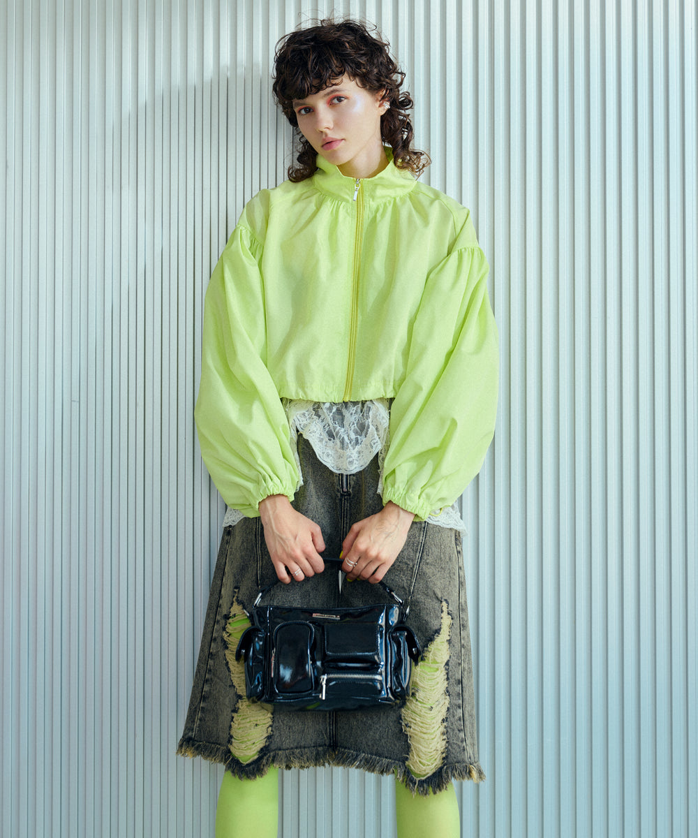 バルーンショートブルゾン