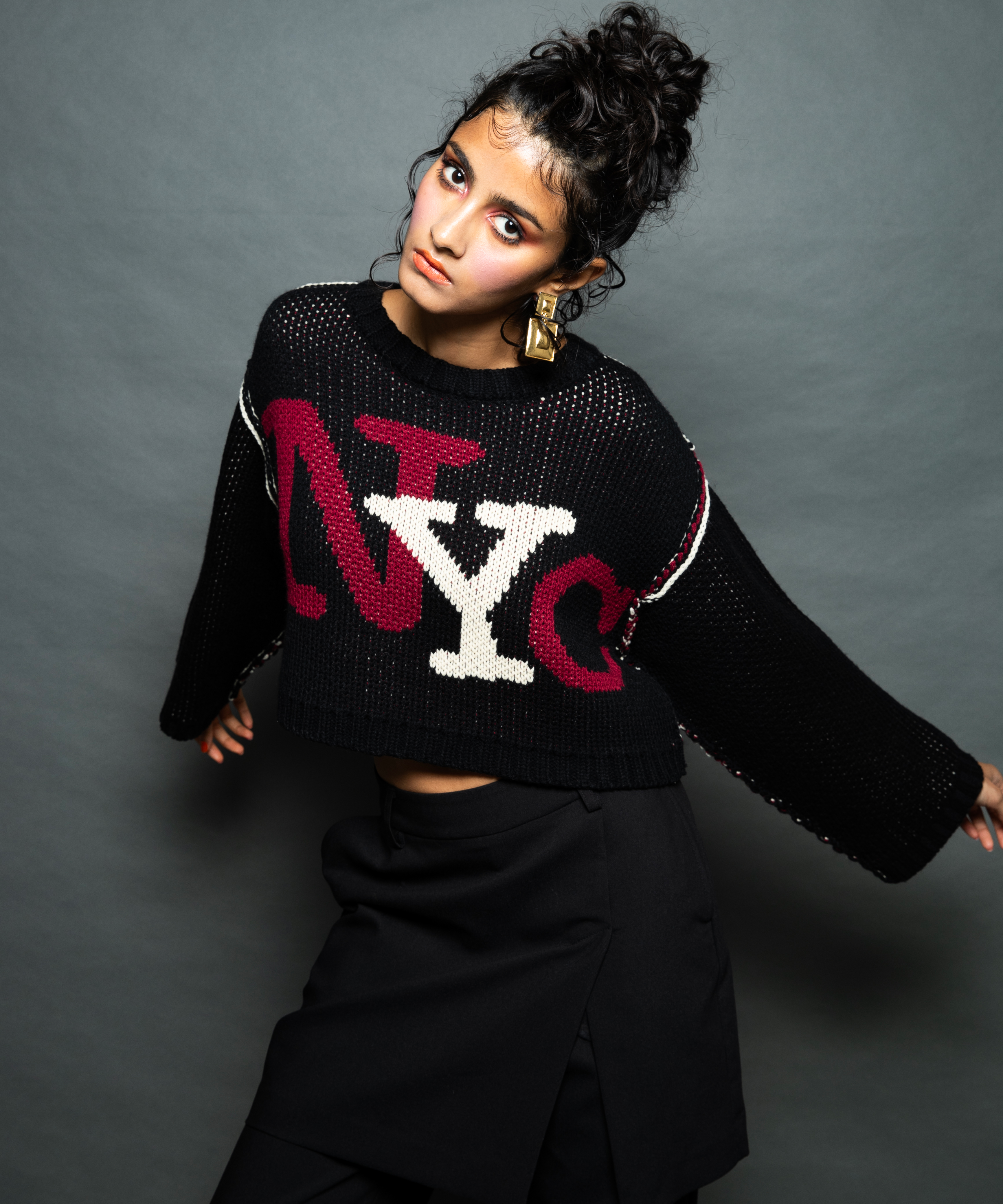 ベイビーわるきゅーれ エブリデイ! スタジャン(ANNA SUI NYCコラボ ベイビーわるきゅーれ エブリデイ! スタジャン(ANNA SUI NYCコラボ