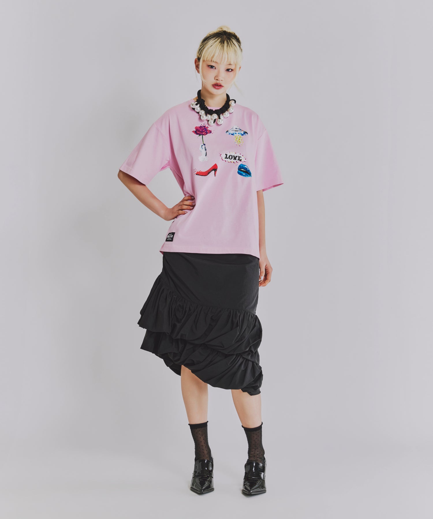 SHIRACO プリントTシャツ – ANNA SUI NYC