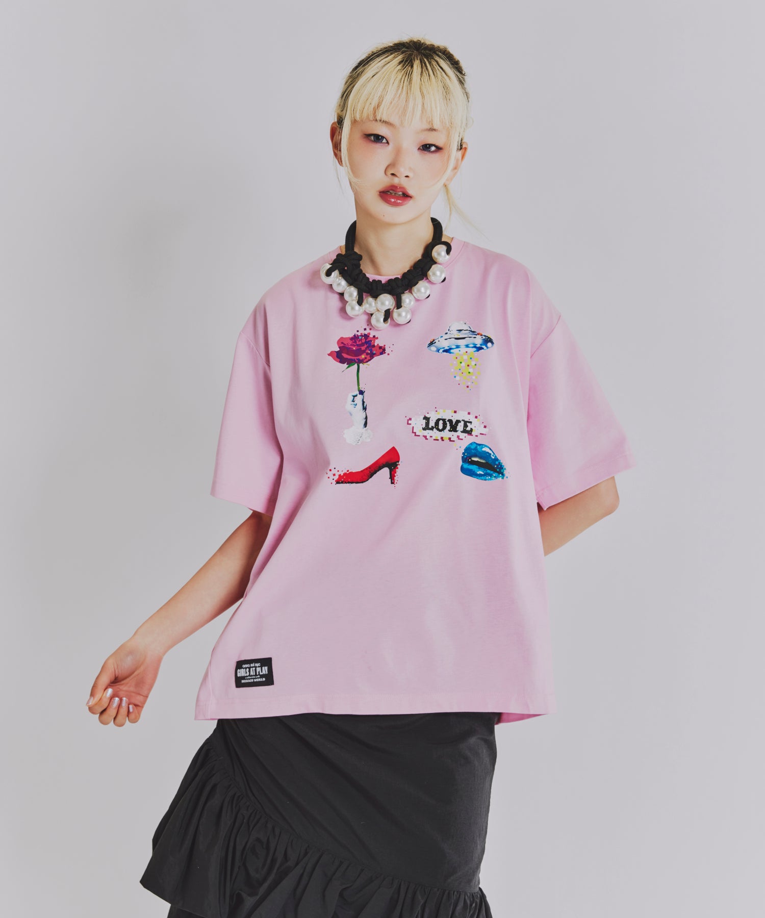 SHIRACO プリントTシャツ – ANNA SUI NYC
