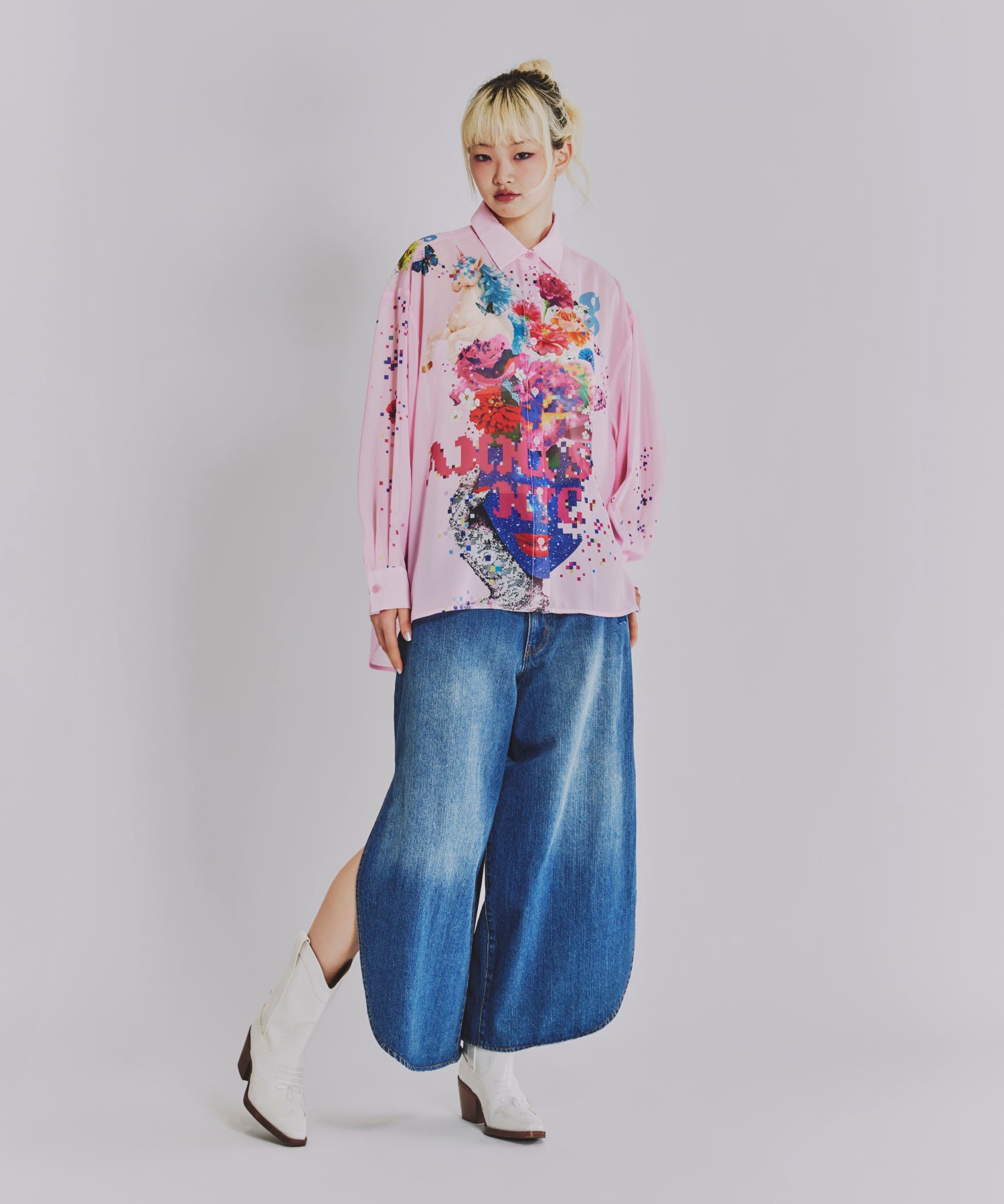 SHIRACO ビビッドシャツ – ANNA SUI NYC