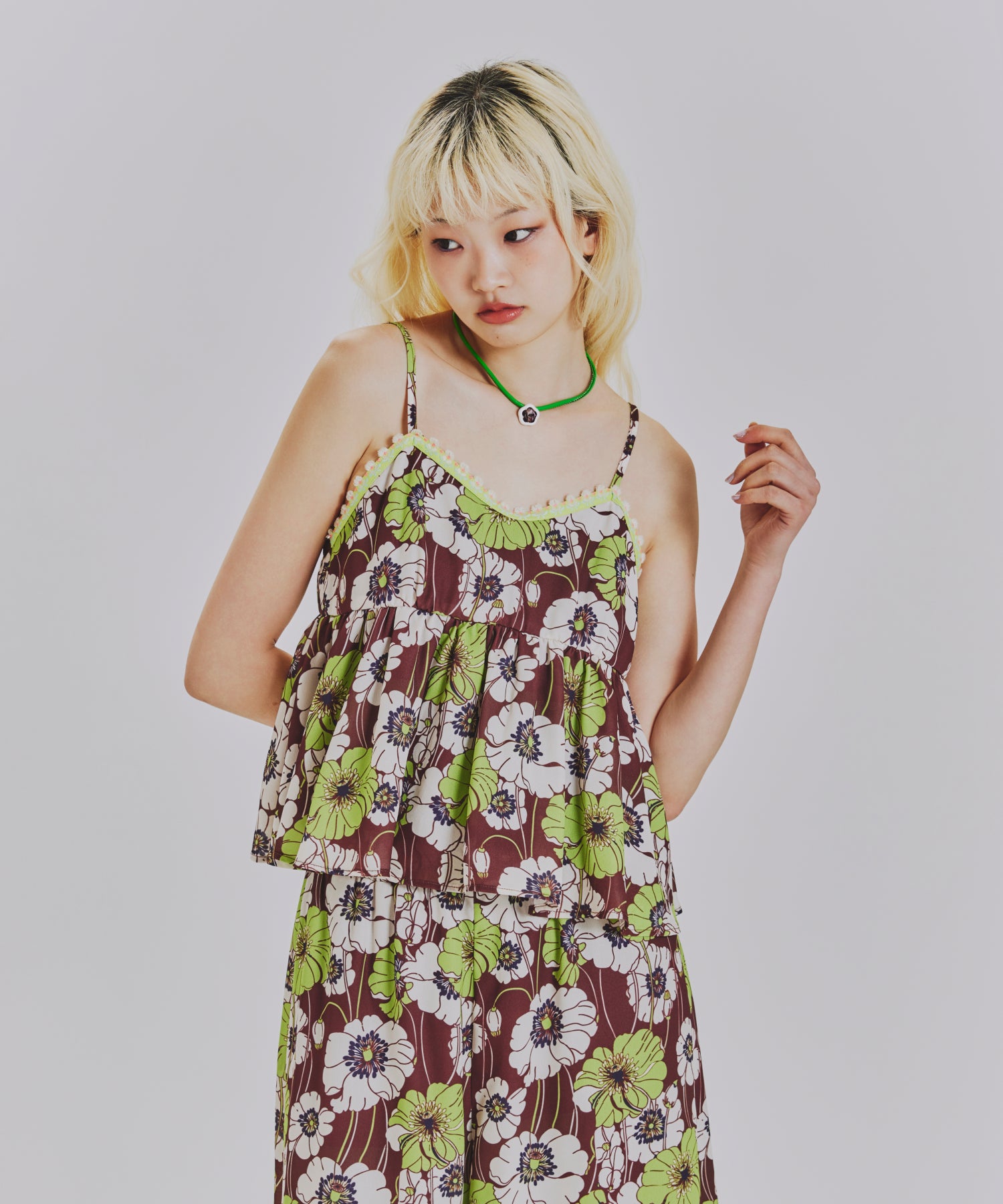 USA製 ヴィンテージ ANNA SUI シルク フリルカットソー フリンジ TOPS – ANNA SUI NYC
