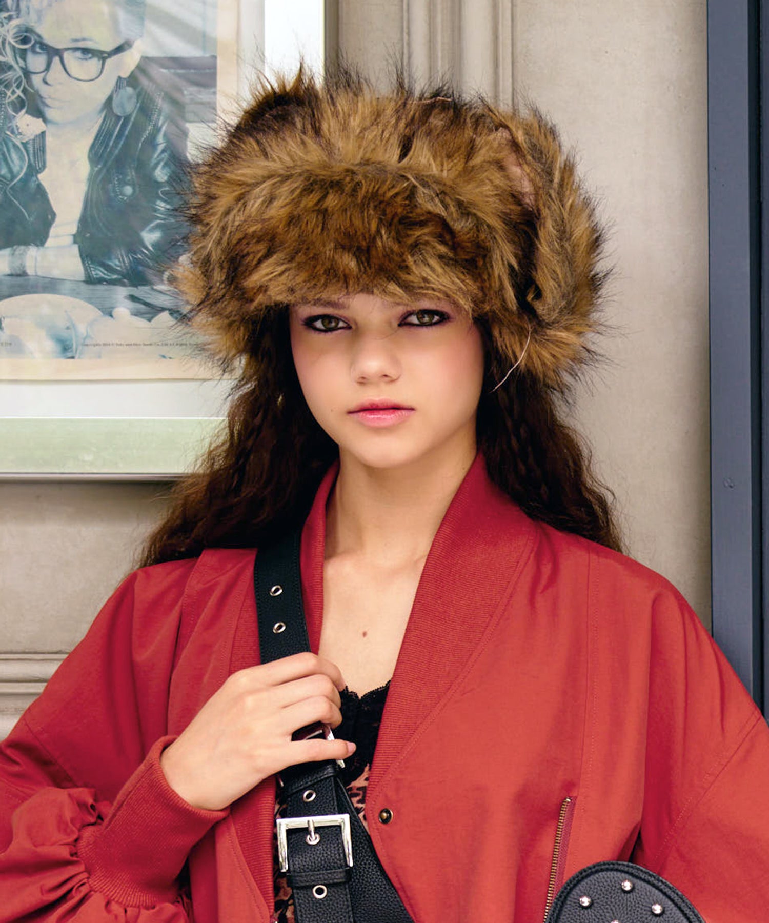 Anna Sui レザー フリンジジャケット Anna Sui レザー フリンジジャケット