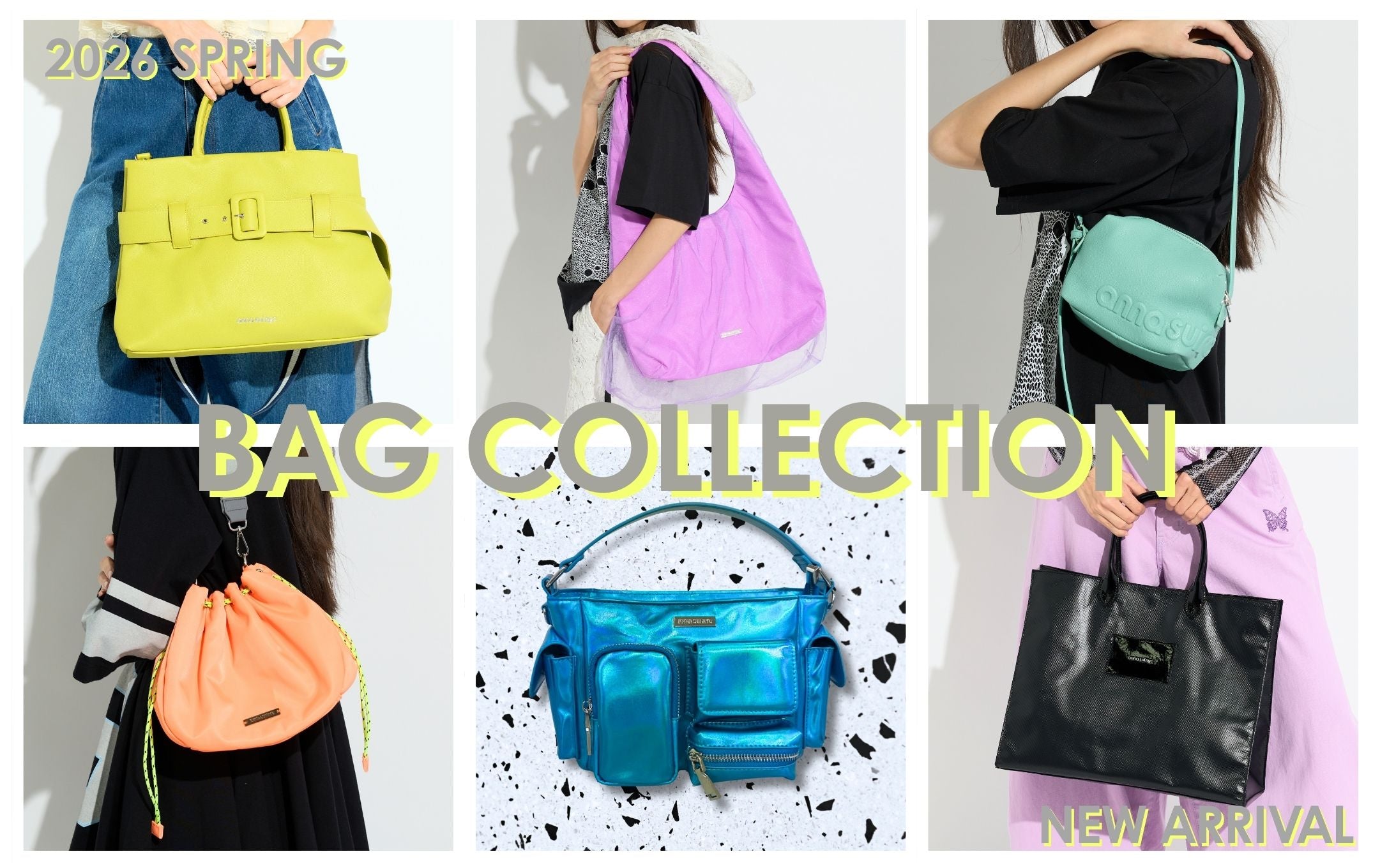 26SS BAG COLLECTION PRE-ORDER – ANNA SUI NYC