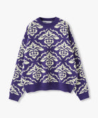 ANNA SUI NYC ダマスク柄 ジャガードニット